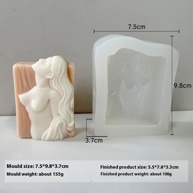 Mermaid Aromatherapy Candle Mould Diy