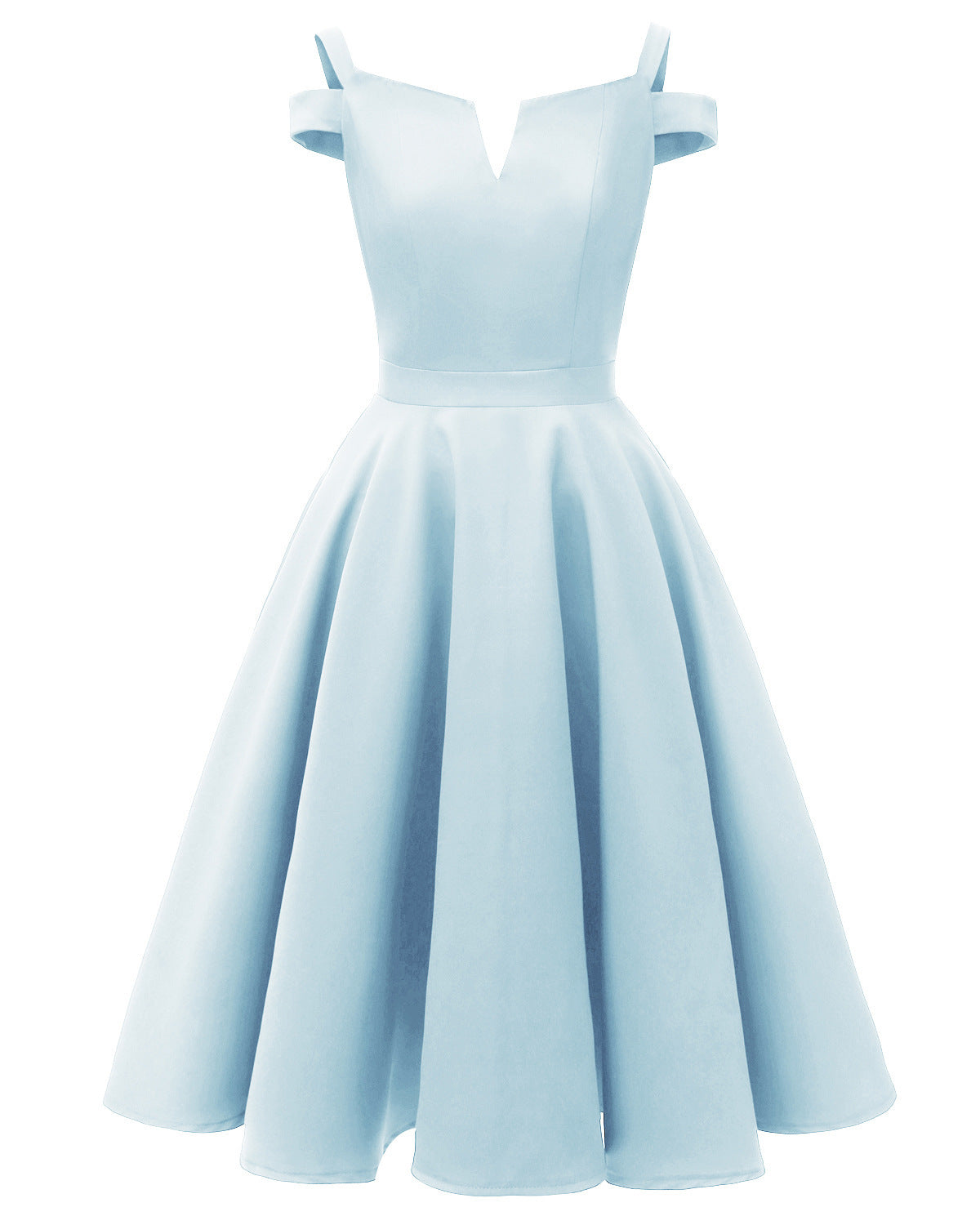 Women's Sling Small V Neck Elegant Dress