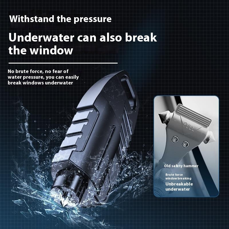 Mini Two-in-one Emergency Safety Broken Window Escape Hammer