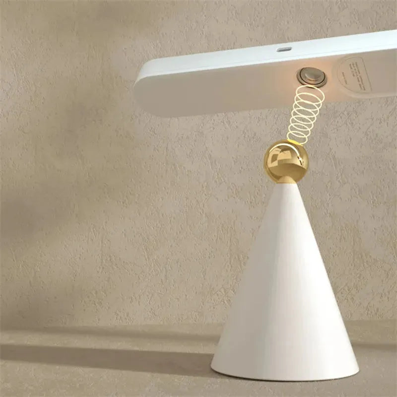 Reading Table Lamp Creative Geometric Desk Lamp Wireless Wall Lamp Multifunctional Magnetic Suction Small Night Light - Bella Enchanté