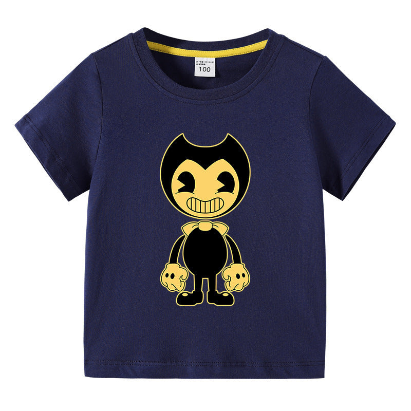 Children's summer clothing short sleeved
