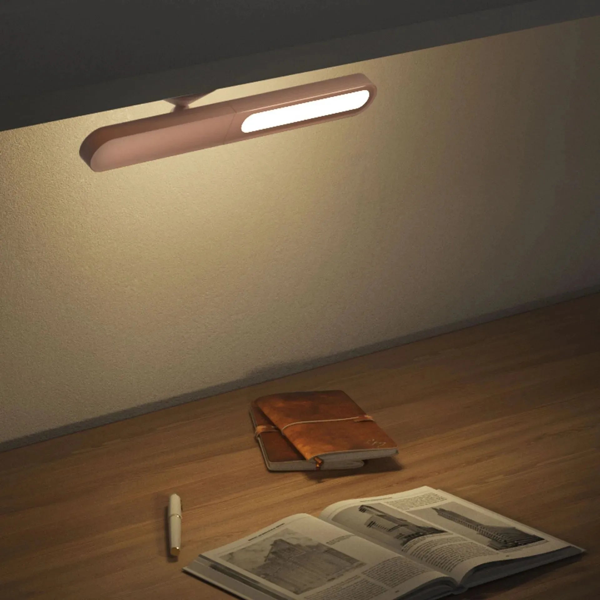 Reading Table Lamp Creative Geometric Desk Lamp Wireless Wall Lamp Multifunctional Magnetic Suction Small Night Light - Bella Enchanté