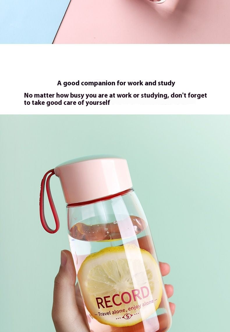 Summer Small Portable Plastic Drop-resistant New Good-looking High Temperature Resistant Minimalist Cup For Students