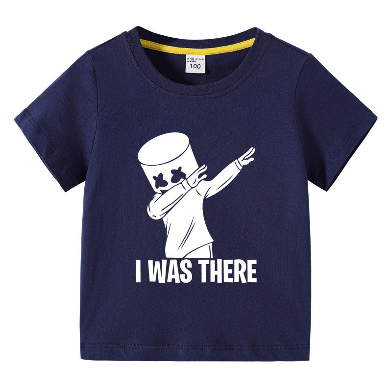 Children's summer short sleeved T-shirt