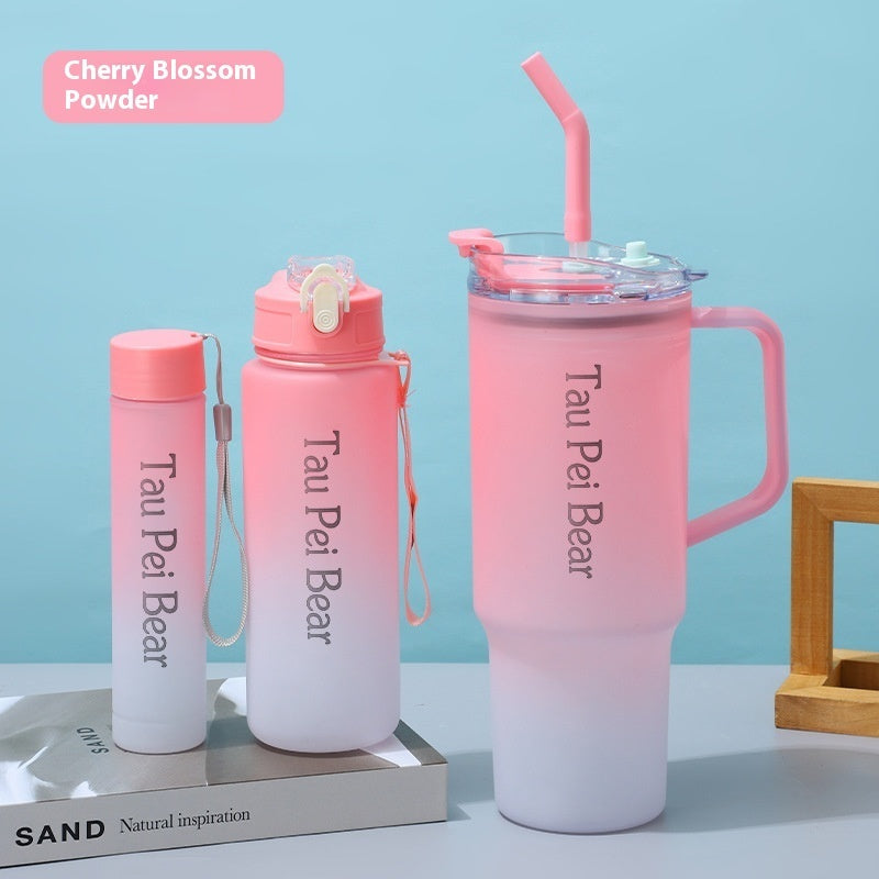 40oz Cup Gradient Three-piece Set