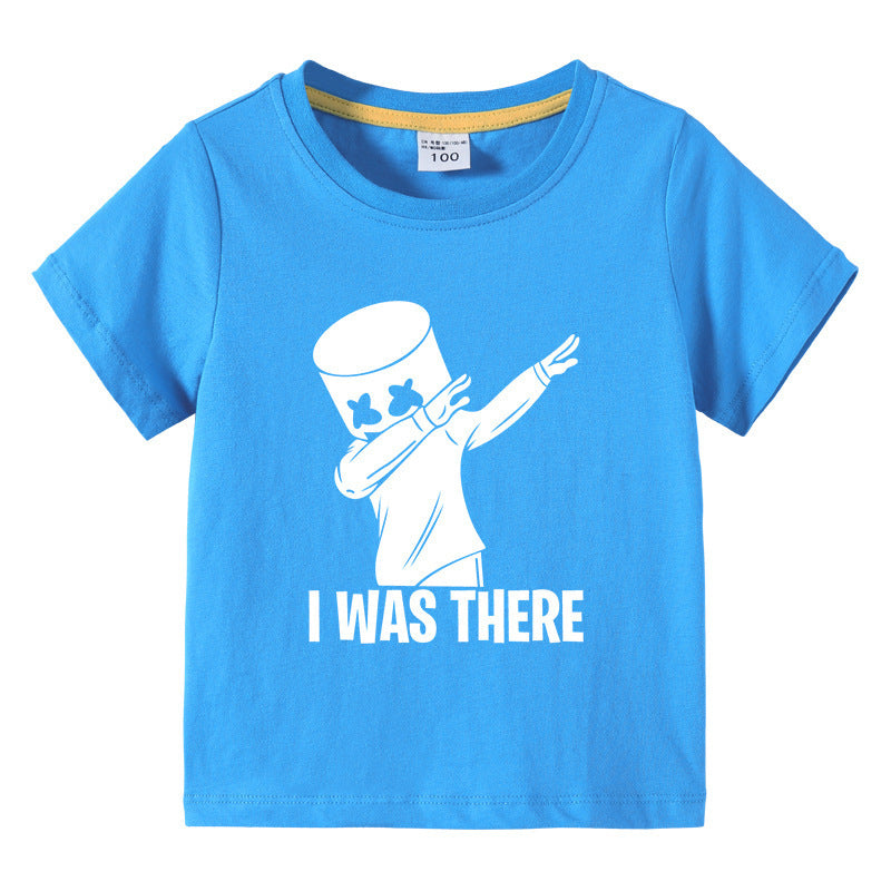 Children's summer short sleeved T-shirt