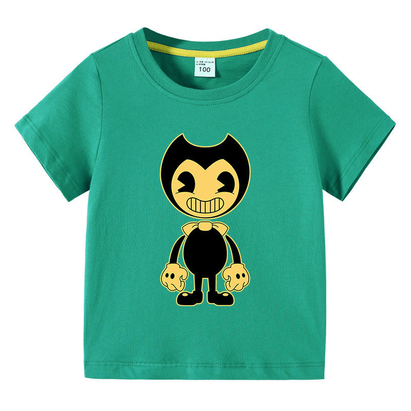 Children's summer clothing short sleeved