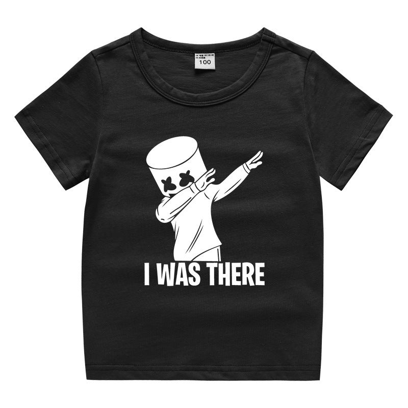Children's summer short sleeved T-shirt