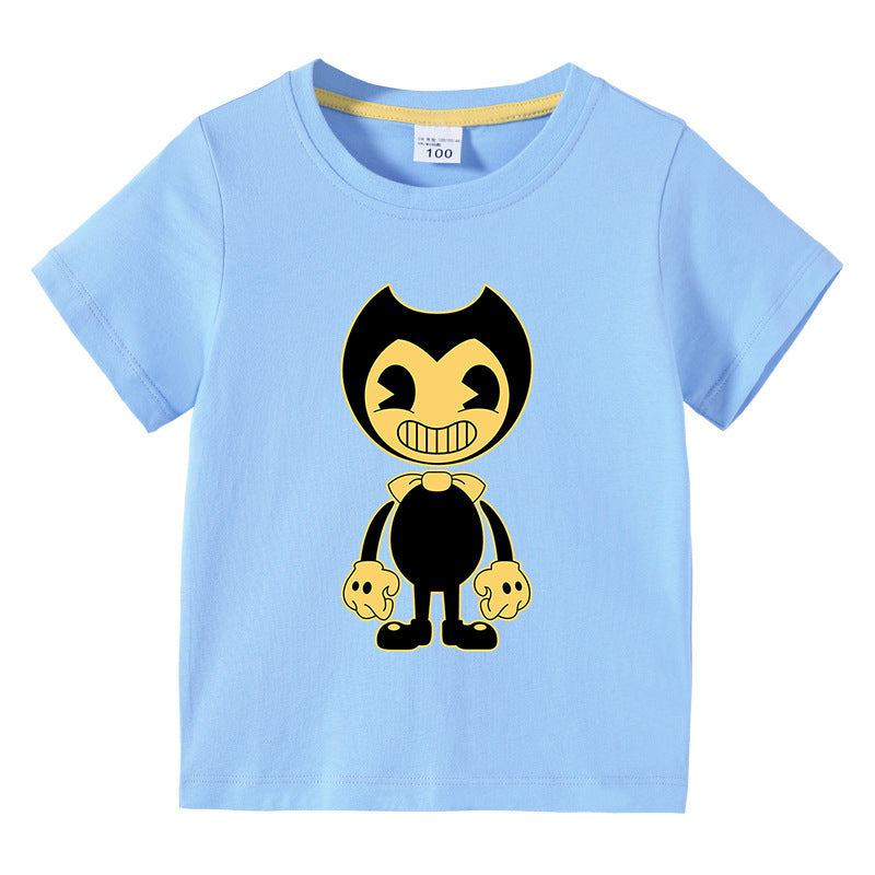 Children's summer clothing short sleeved