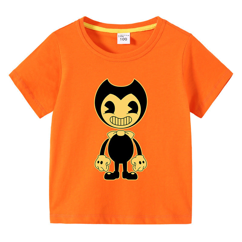 Children's summer clothing short sleeved