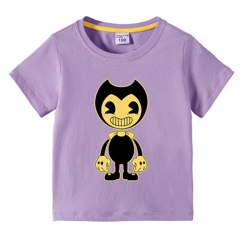 Children's summer clothing short sleeved