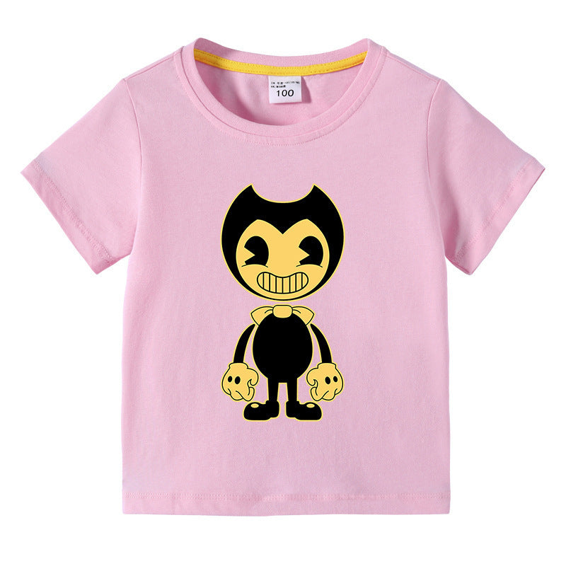 Children's summer clothing short sleeved