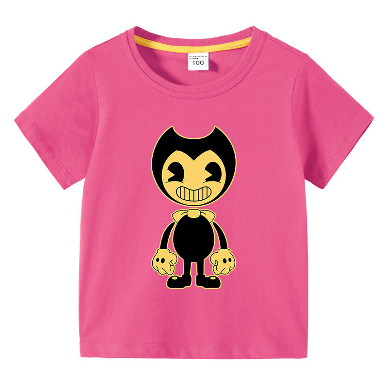 Children's summer clothing short sleeved