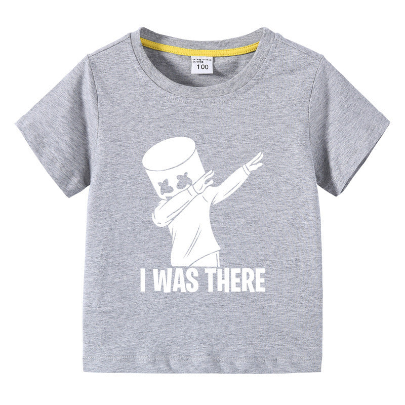 Children's summer short sleeved T-shirt