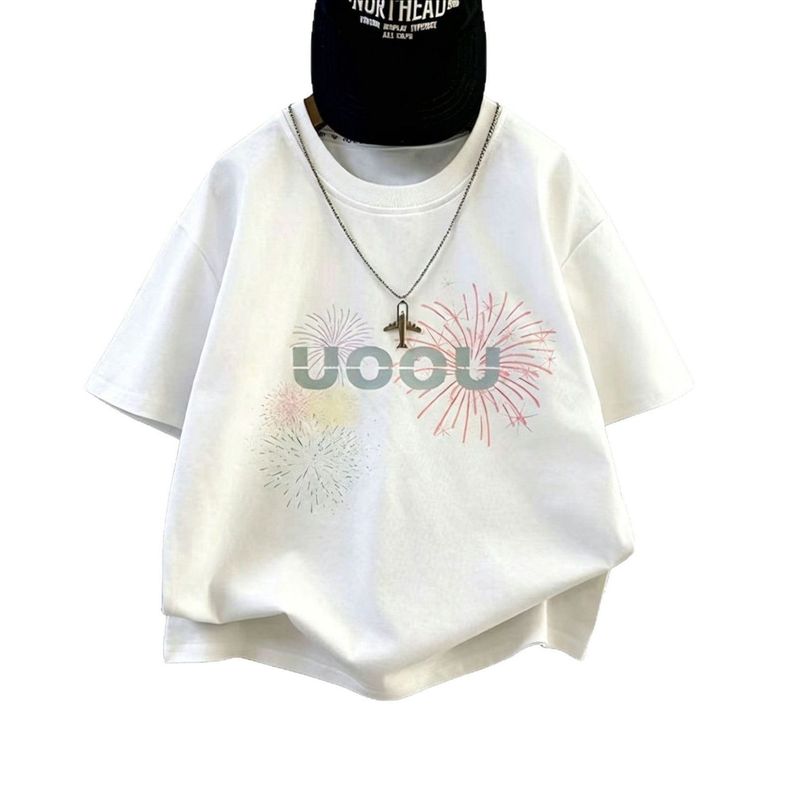 Cute Printed Short Sleeve T-Shirt for Boys
