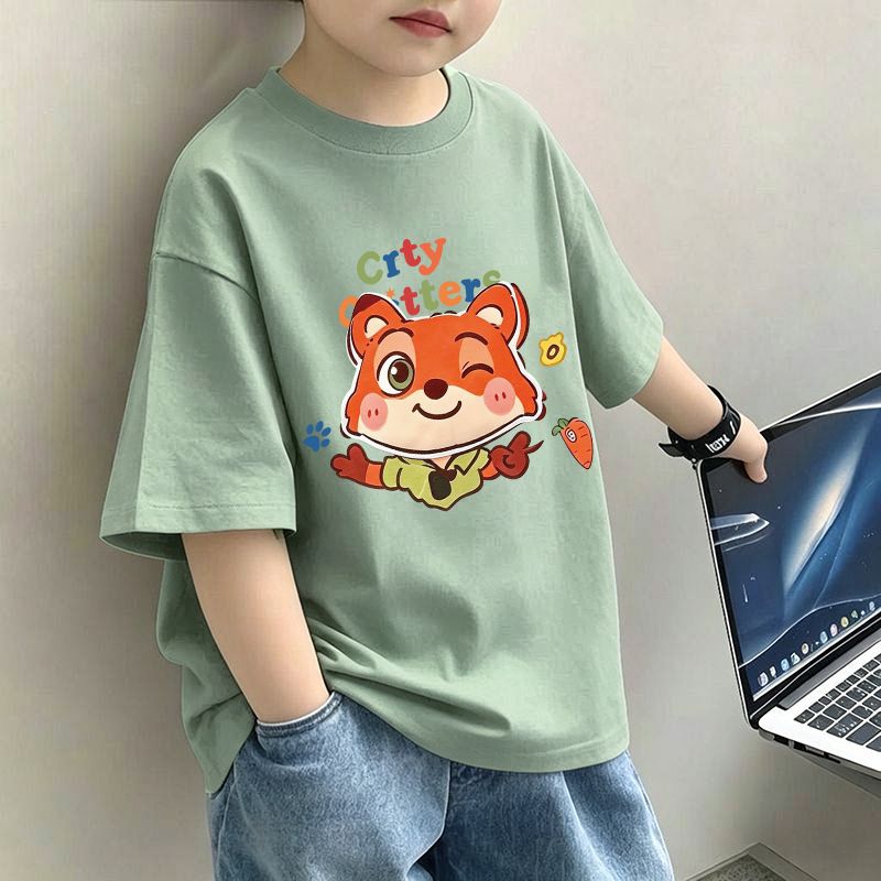 Children's Short Sleeve T-Shirt for Boys