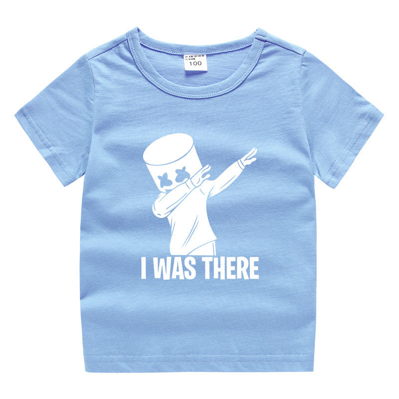 Children's summer short sleeved T-shirt