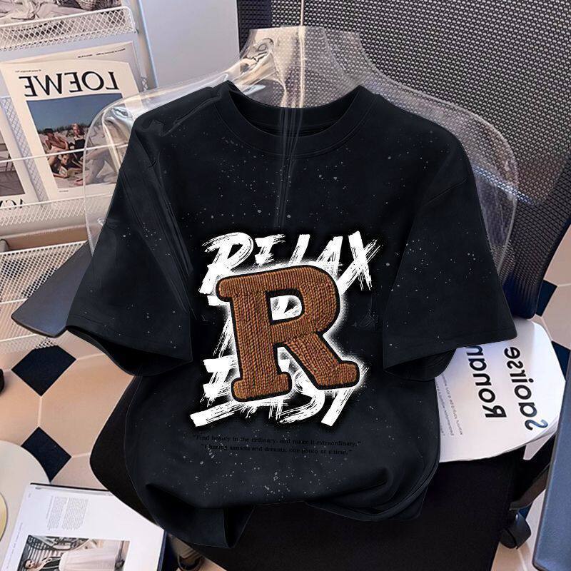 Casual Gradient Color Breathable Short Sleeve T-Shirt for Kids
