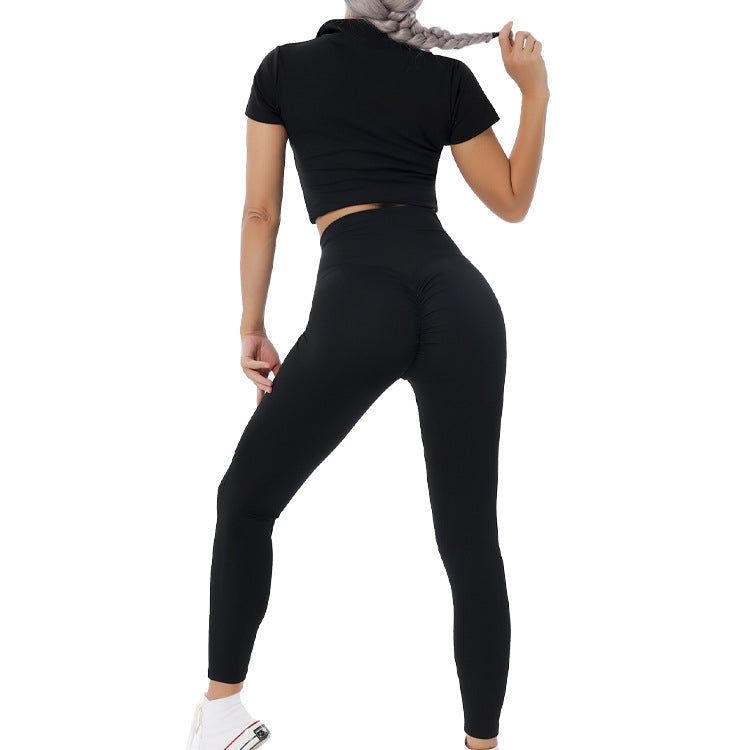 European and American Yoga Suit Set