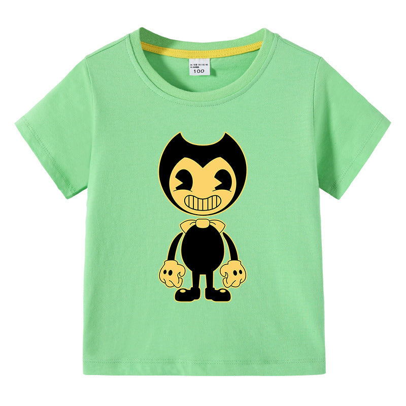 Children's summer clothing short sleeved