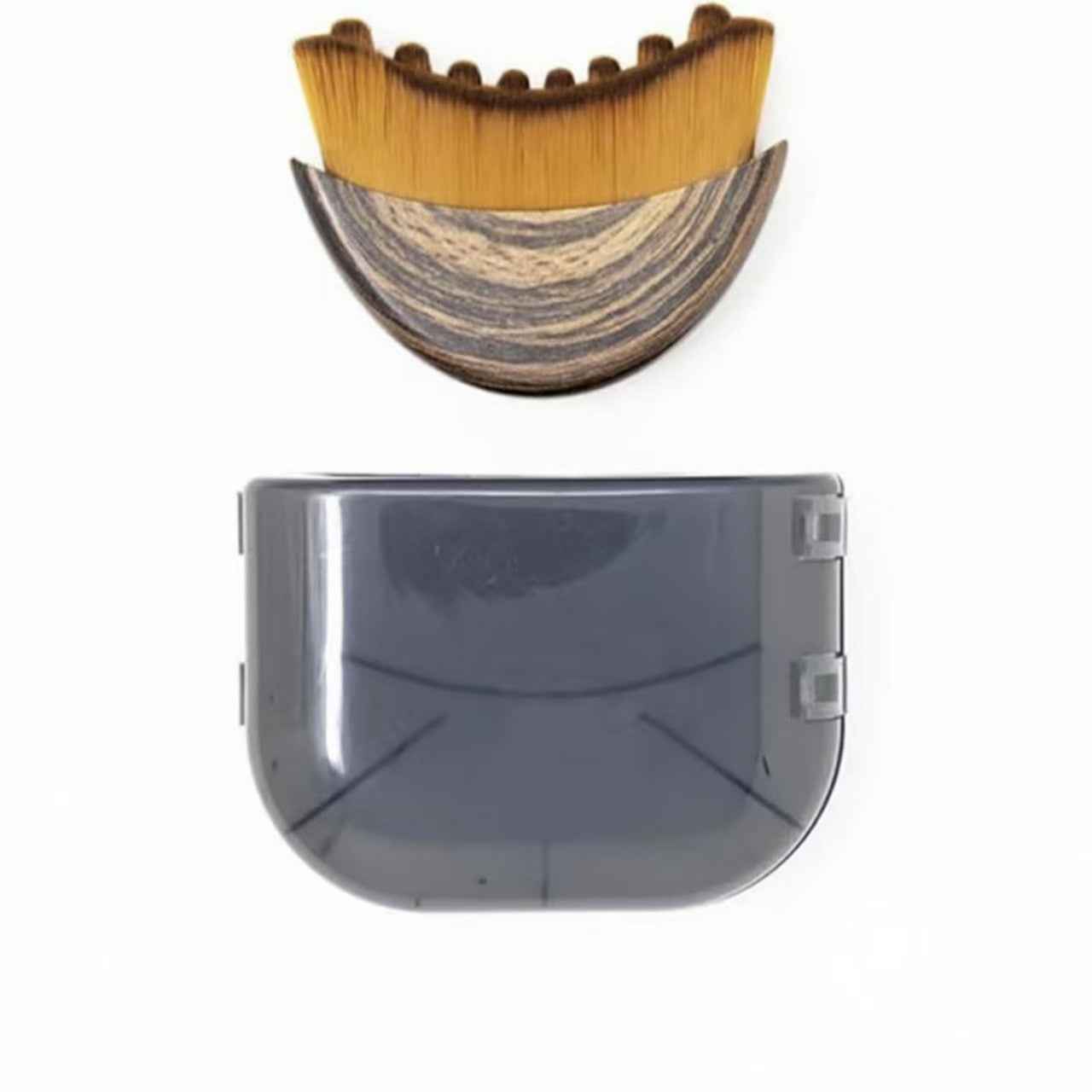 Lymphatic contour brush, makeup brush, facial massage brush, body brush