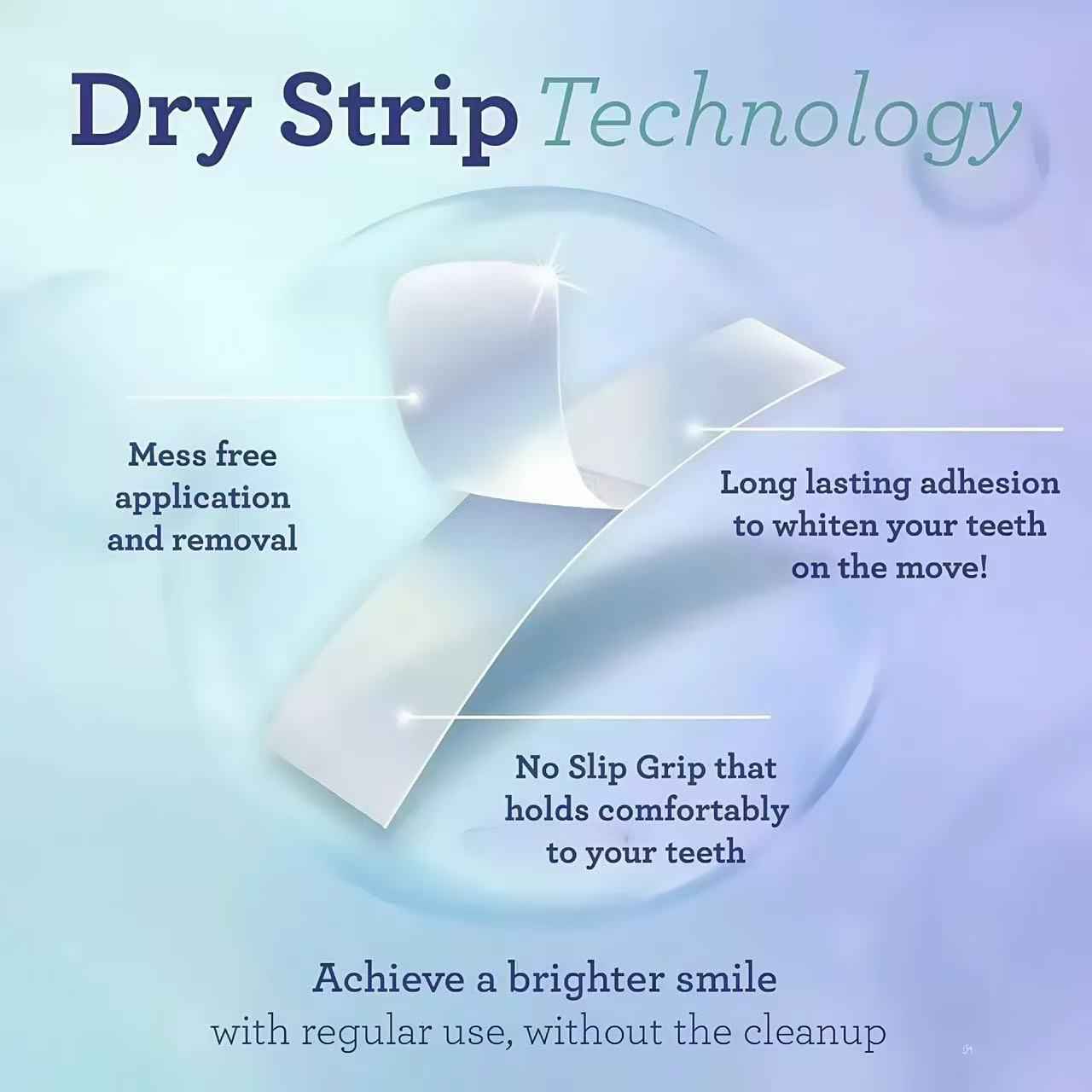 Coconut Oil Teeth Whitening Strips, Mint Flavor