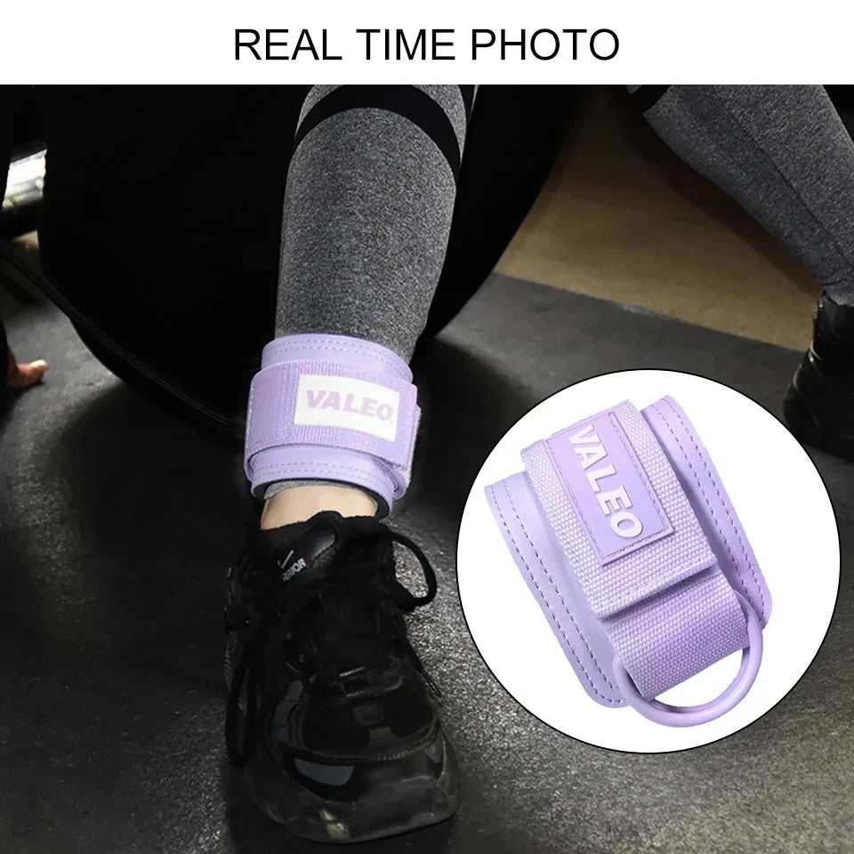 Herramientas para ejercicio de Yoga, hebillas de tobillo para Fitness, bandas elásticas para piernas, bandas de resistencia, entrenador de piernas y cadera, funda de soporte ajustable para pies
