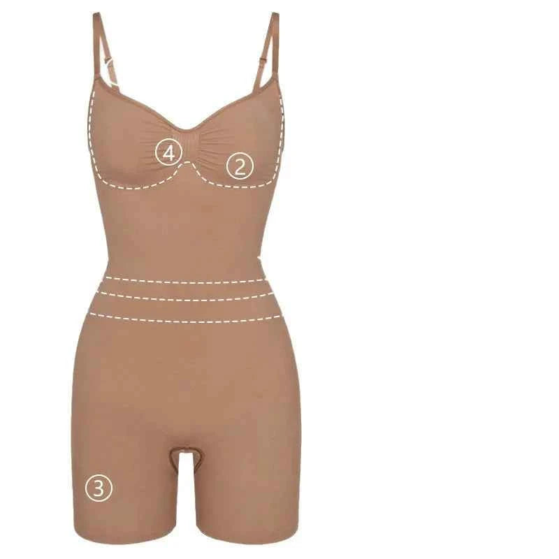 Body moldeador de una pieza sin costuras para levantamiento de brazos, Control del Abdomen, ropa interior de cuerpo completo, tela de nailon, adecuado para verano, Otoño e Invierno