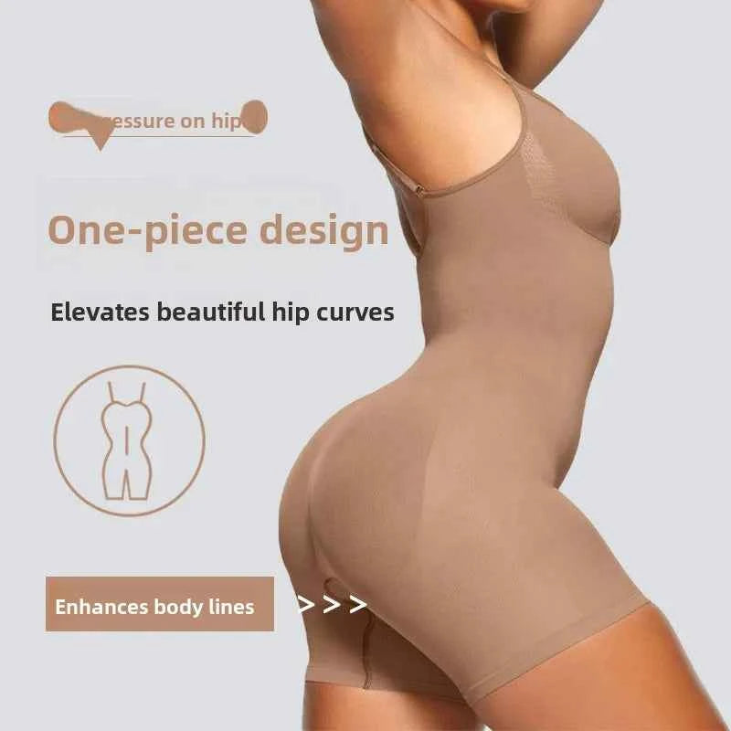 Body moldeador de una pieza sin costuras para levantamiento de brazos, Control del Abdomen, ropa interior de cuerpo completo, tela de nailon, adecuado para verano, Otoño e Invierno