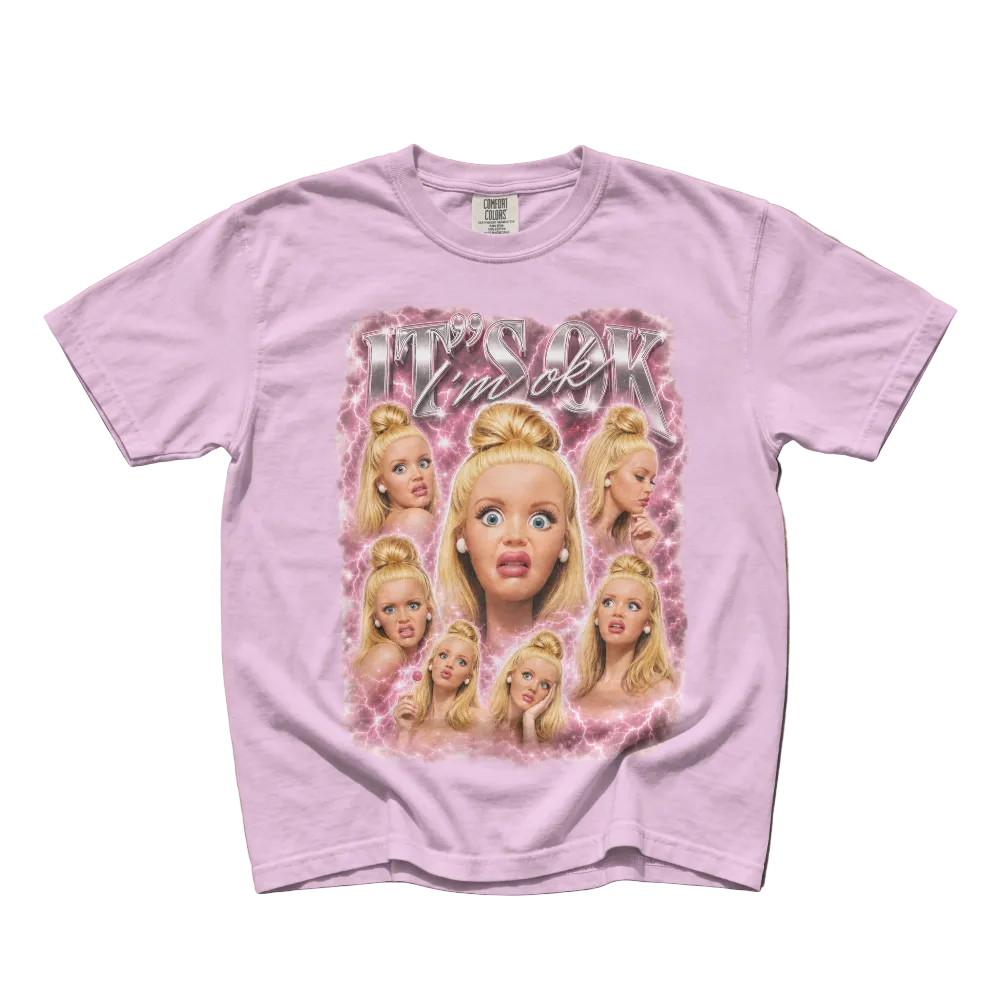 Meme Camiseta Divertida Unisex Me Preguntan Qué Tal – It's OK I'm OK, Regalo de Navidad Amiga