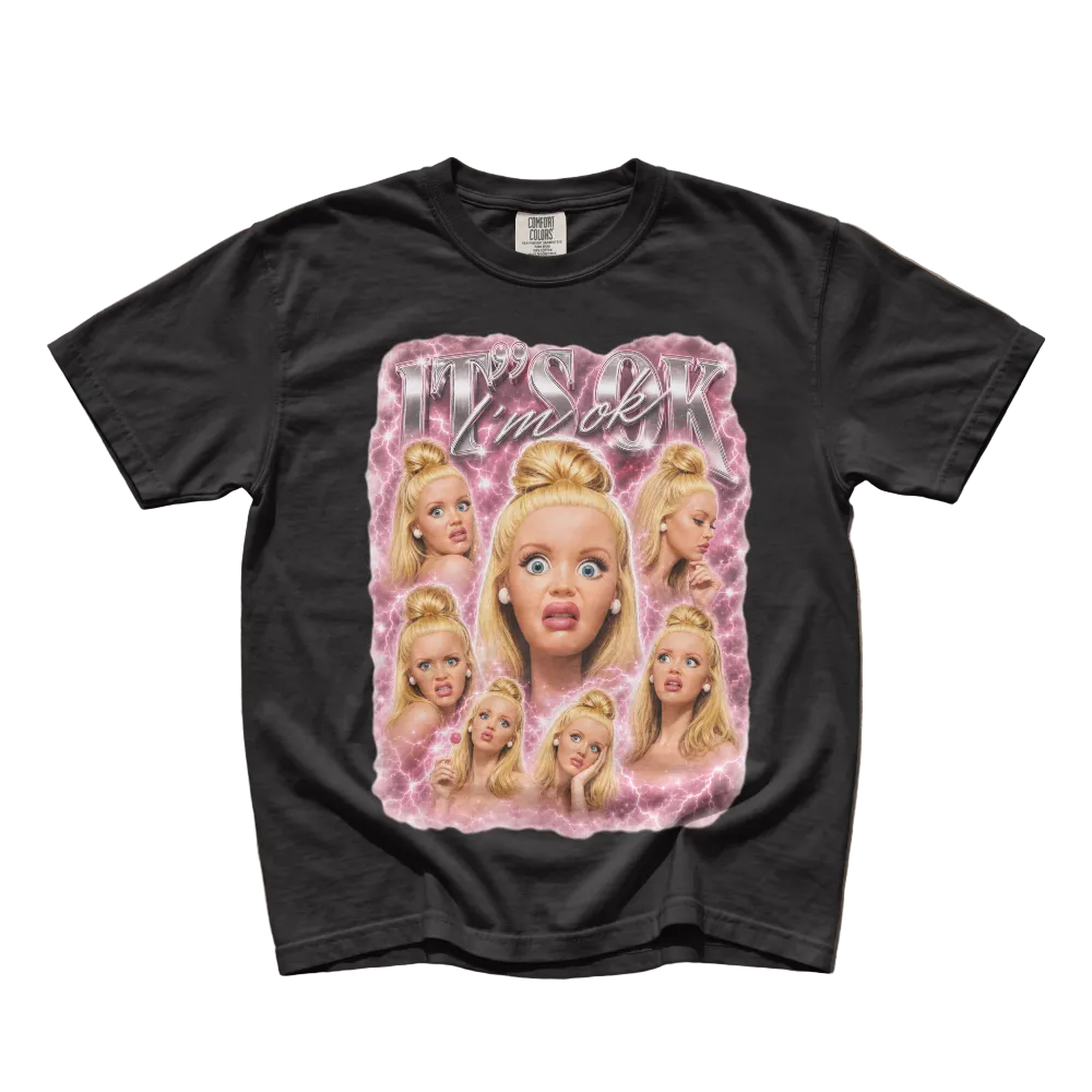 Meme Camiseta Divertida Unisex Me Preguntan Qué Tal – It's OK I'm OK, Regalo de Navidad Amiga