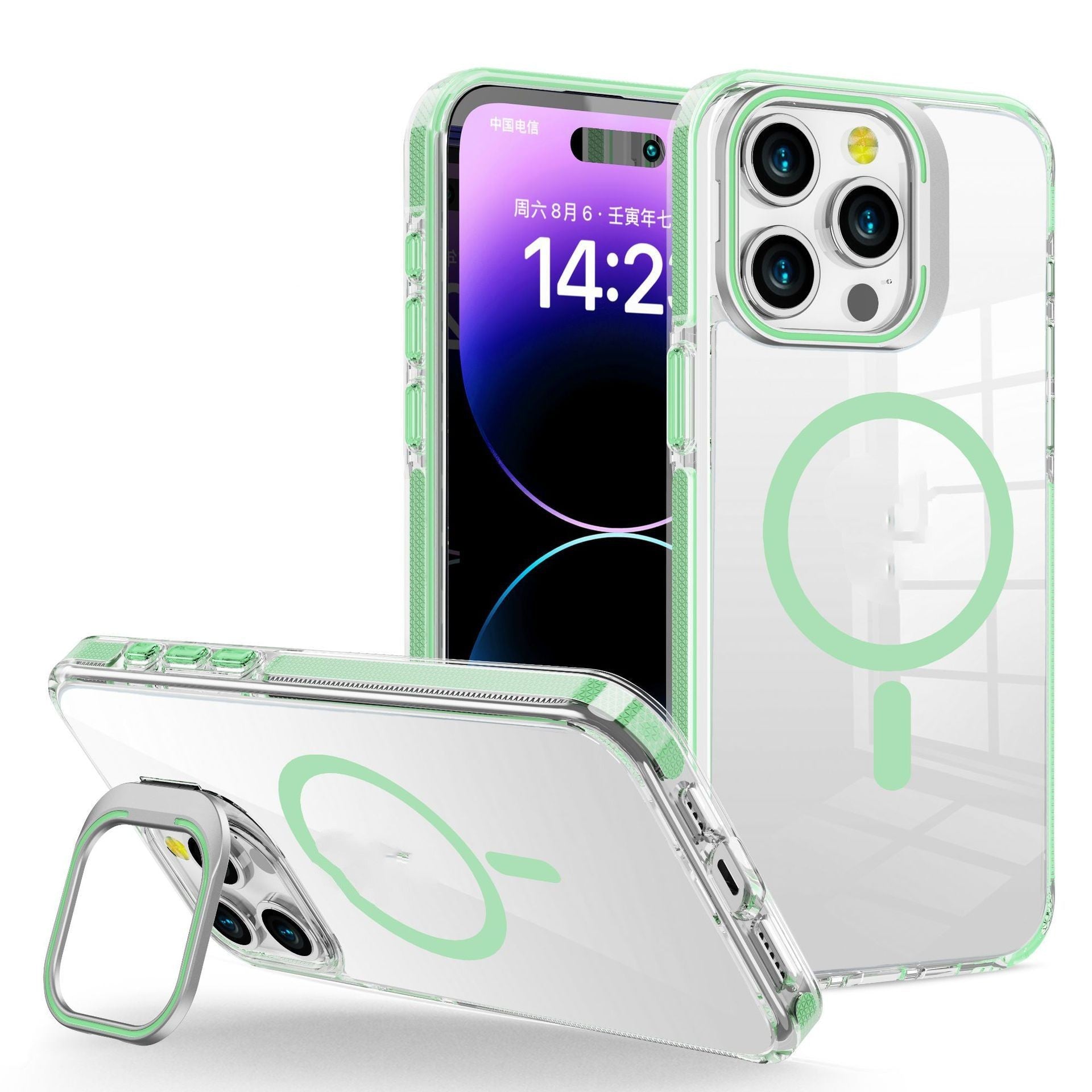 Metal Invisible Frame Bracket Transparent