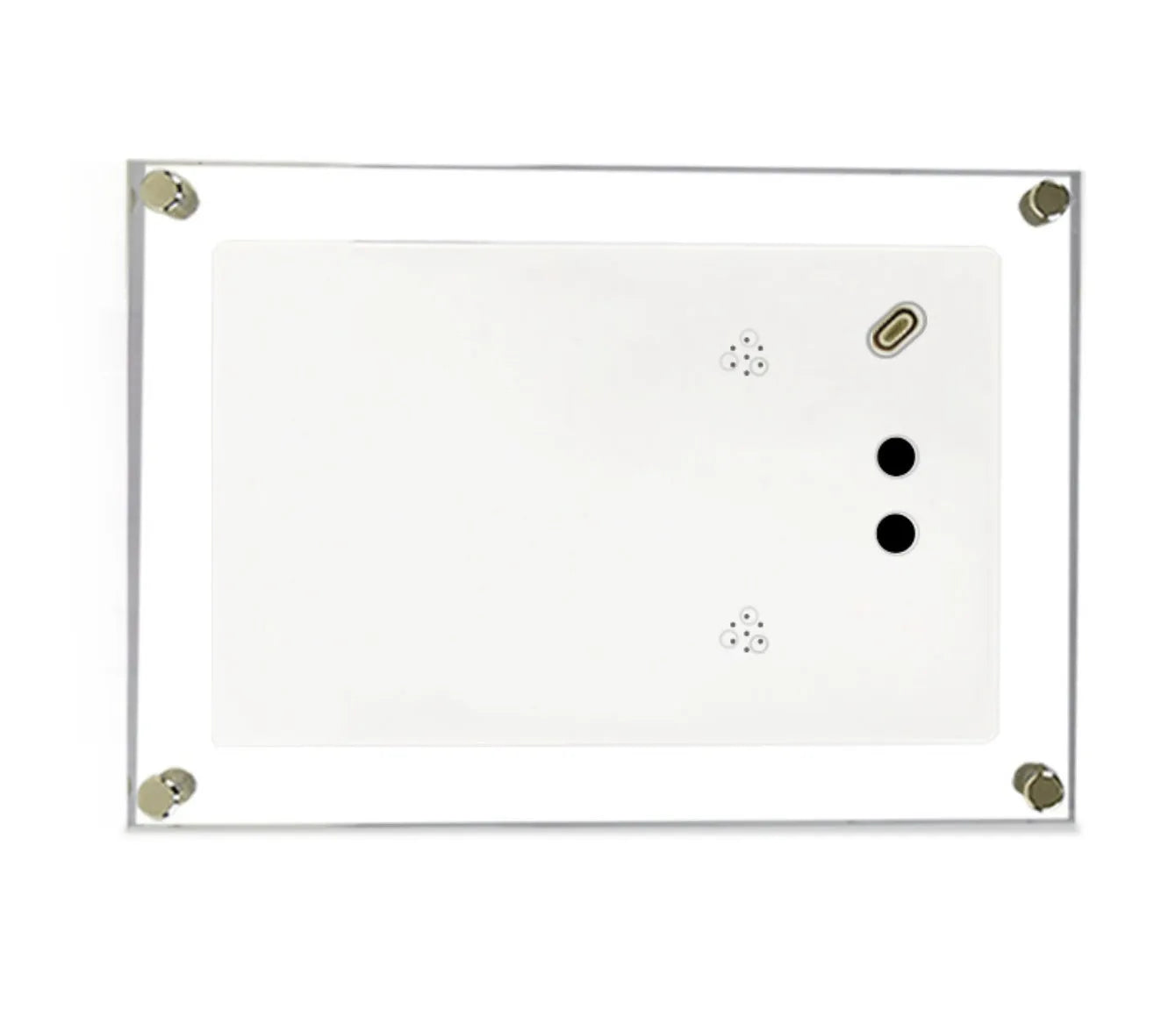 Acrylic Digital Photo Video Frame Battery New - Bellarte Enchanté Acrylic Digital Photo Video Frame Battery New