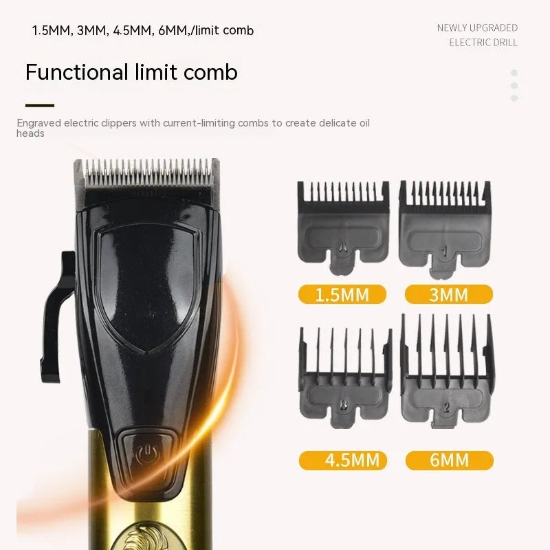 Adjustable Hair Clipper Professional Barber Carving Trimmer - Bellarte Enchanté Adjustable Hair Clipper Professional Barber Carving Trimmer