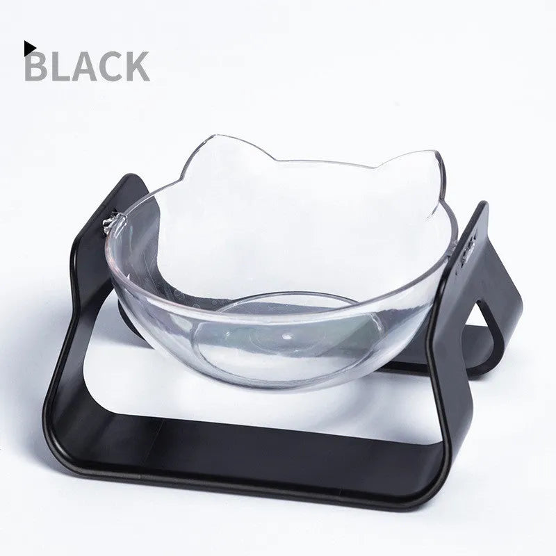 Adjustable Oblique Mouth Cat Bowl - Bellarte Enchanté Adjustable Oblique Mouth Cat Bowl