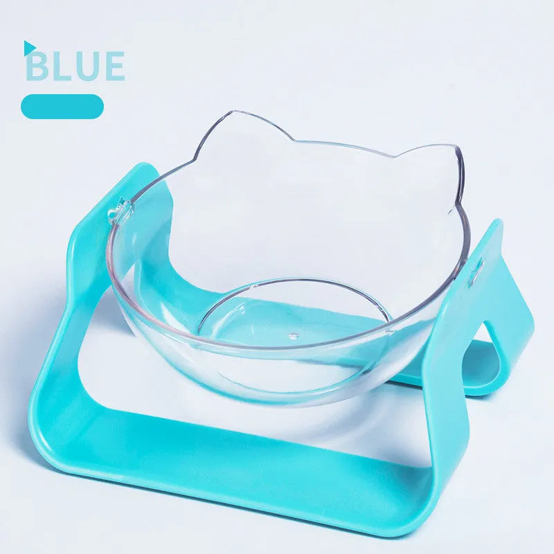 Adjustable Oblique Mouth Cat Bowl - Bellarte Enchanté Adjustable Oblique Mouth Cat Bowl