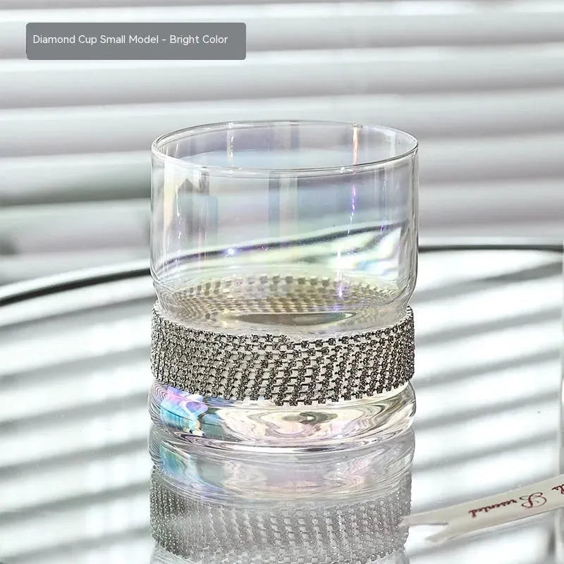 Affordable Luxury Fashion Diamond Glass Cup - Bellarte Enchanté Affordable Luxury Fashion Diamond Glass Cup