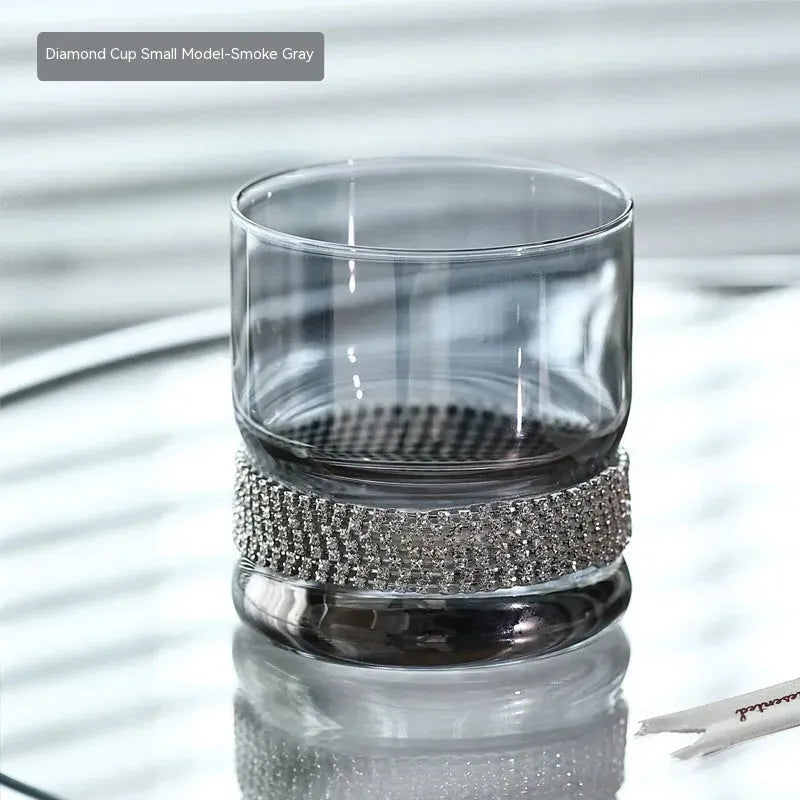 Affordable Luxury Fashion Diamond Glass Cup - Bellarte Enchanté Affordable Luxury Fashion Diamond Glass Cup