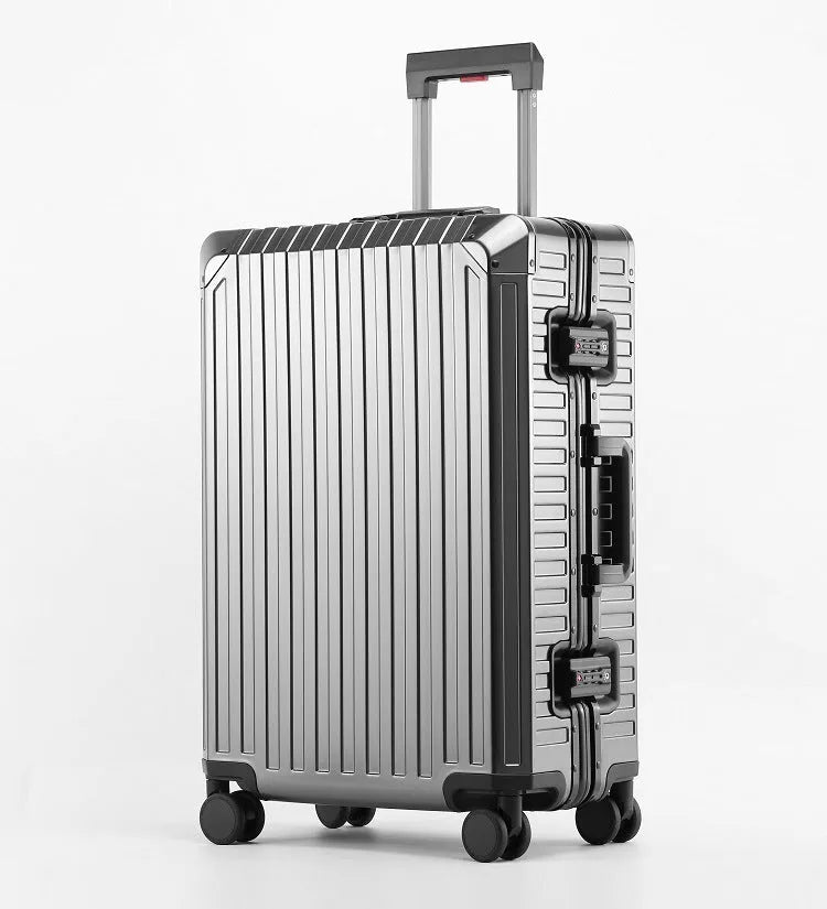 All-aluminum Magnesium Alloy Trolley Case Business Luggage - Bellarte Enchanté All-aluminum Magnesium Alloy Trolley Case Business Luggage