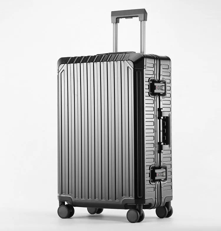 All-aluminum Magnesium Alloy Trolley Case Business Luggage - Bellarte Enchanté All-aluminum Magnesium Alloy Trolley Case Business Luggage