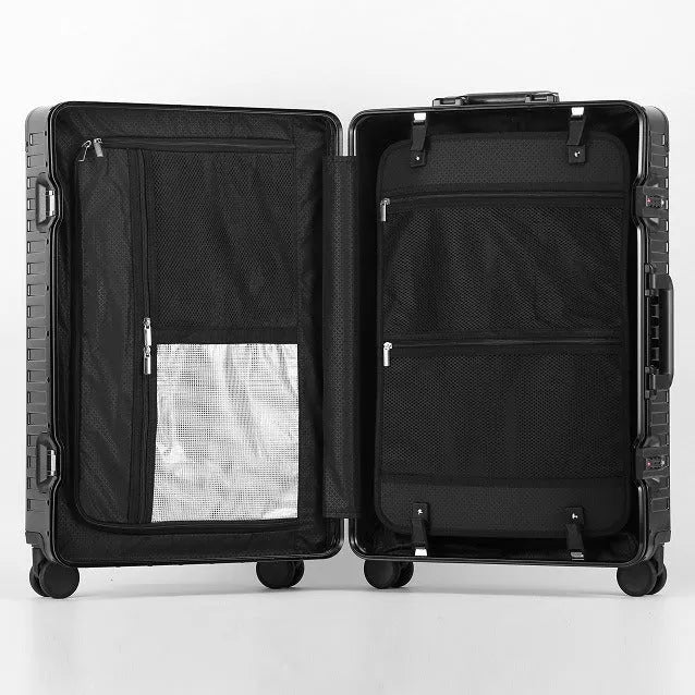 All-aluminum Magnesium Alloy Trolley Case Business Luggage - Bellarte Enchanté All-aluminum Magnesium Alloy Trolley Case Business Luggage