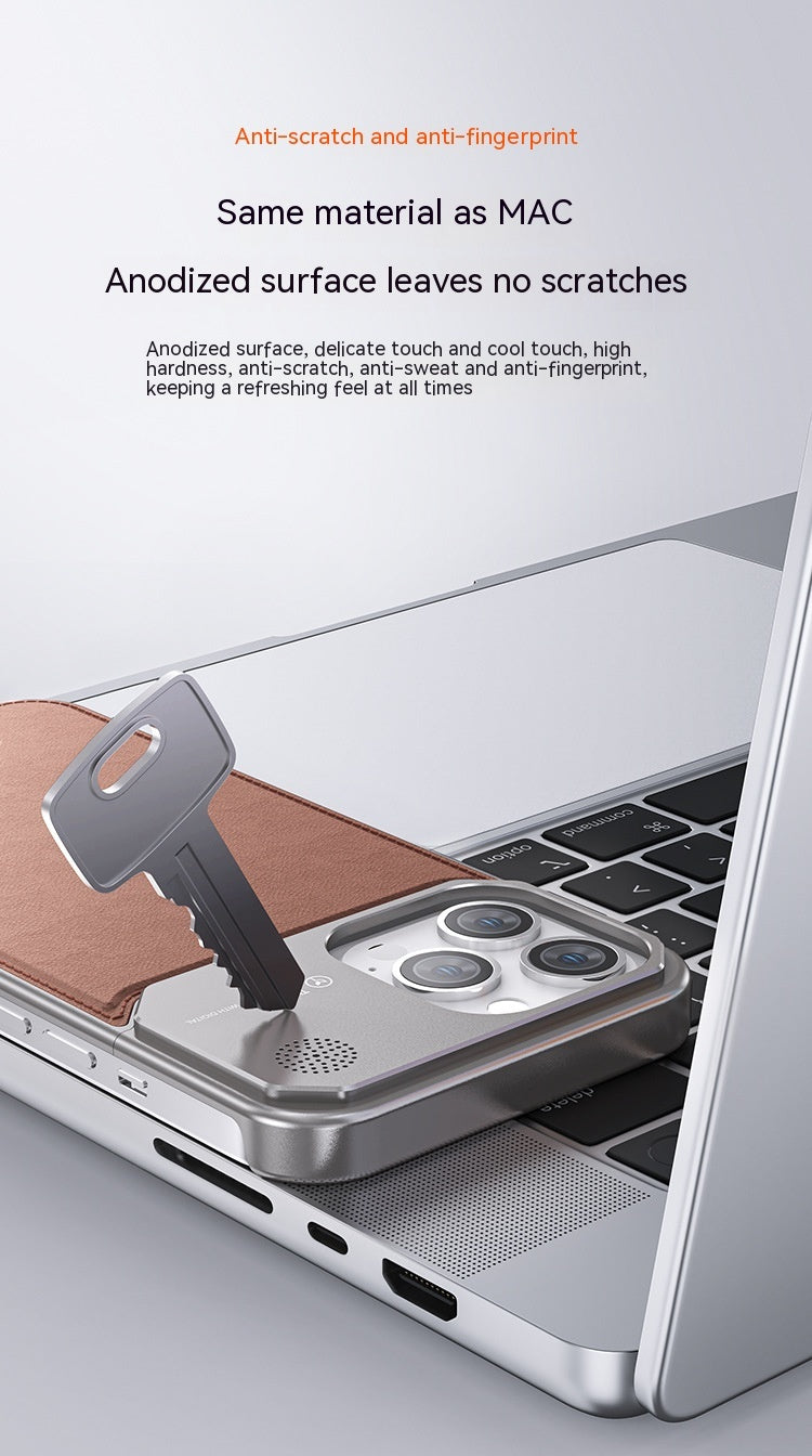 Aluminum Alloy Aromatherapy Metal Anti-fall Shell Phone Case - Bellarte Enchanté Aluminum Alloy Aromatherapy Metal Anti-fall Shell Phone Case