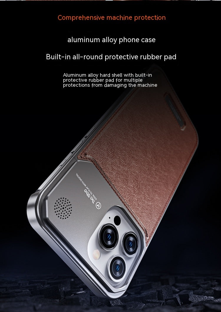 Aluminum Alloy Aromatherapy Metal Anti-fall Shell Phone Case - Bellarte Enchanté Aluminum Alloy Aromatherapy Metal Anti-fall Shell Phone Case