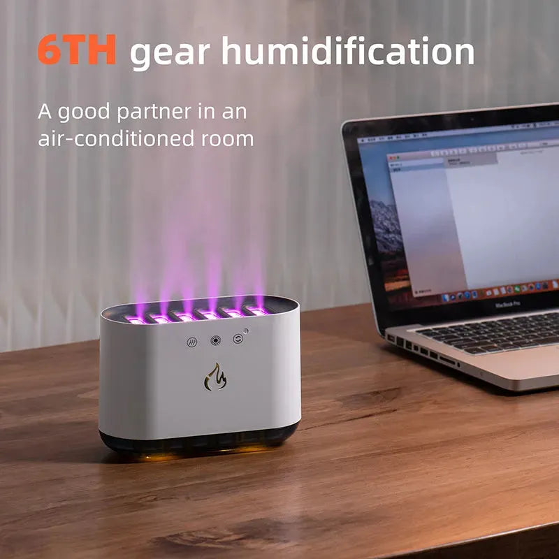 Amazon Hot Sale Dynamic Flame Humidifier USB Portable H20 - Bellarte Enchanté Amazon Hot Sale Dynamic Flame Humidifier USB Portable H20