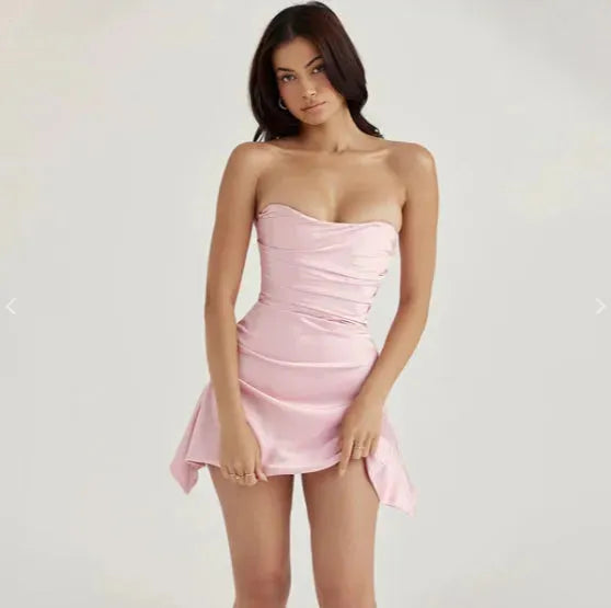 American Backless Dress Summer Women - Bellarte Enchanté American Backless Dress Summer Women