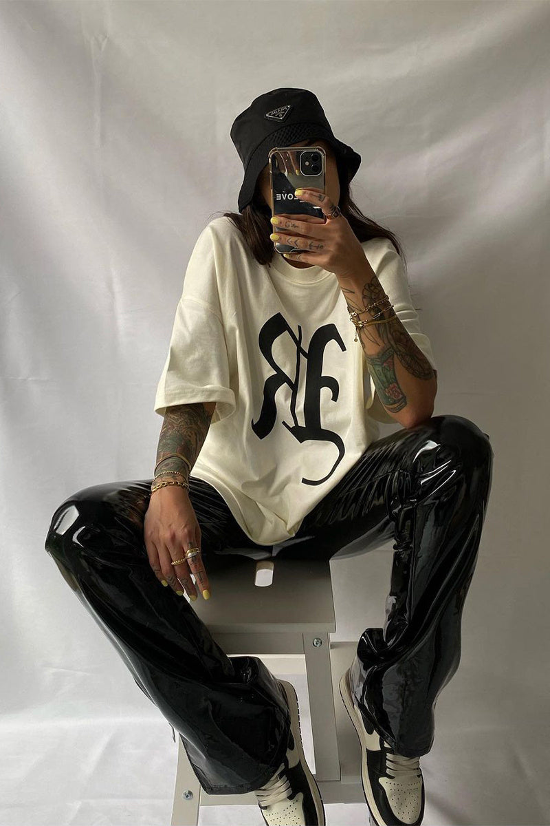 American Retro Short-sleeved Women's Trendy High Street Tops - Bellarte Enchanté American Retro Short-sleeved Women's Trendy High Street Tops