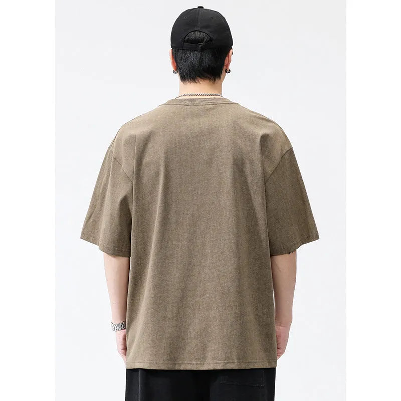 American T-shirt Printed Loose Casual - Bellarte Enchanté American T-shirt Printed Loose Casual