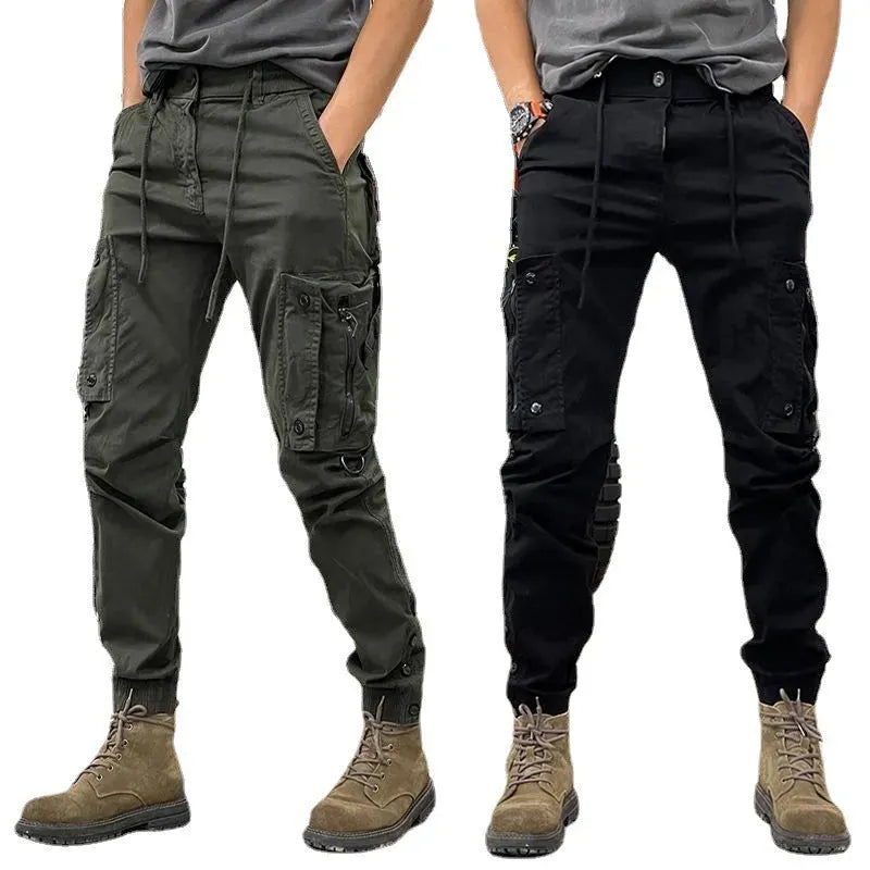 American Workwear Straight Functional City Outdoor Tactics Casual Pants - Bellarte Enchanté American Workwear Straight Functional City Outdoor Tactics Casual Pants