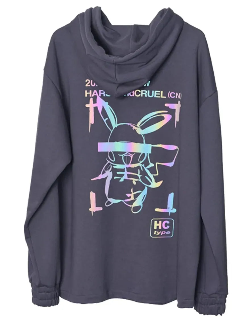 Amerikan Hoodie Unisex Bunny - Bellarte Enchanté Amerikan Hoodie Unisex Bunny