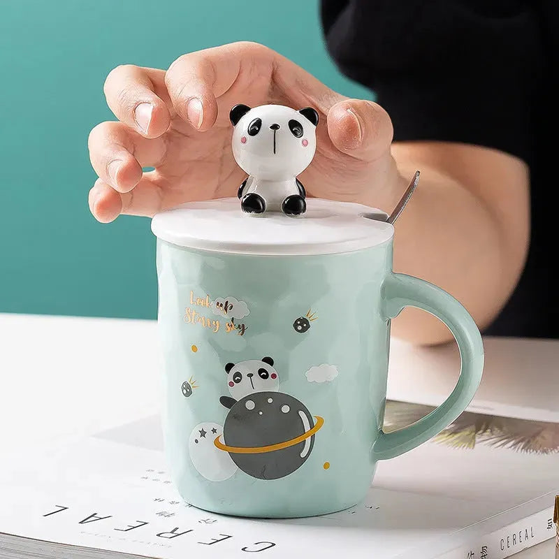 Animal Cartoon Creative Stereoscopic Mugs - Bellarte Enchanté Animal Cartoon Creative Stereoscopic Mugs